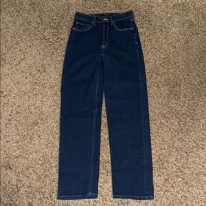 🖤WILD FABLE DARK WASH STRAIGHT LEG JEANS SIZE 2🖤